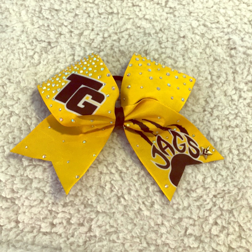 Top Gun Allstars cheerleading bow